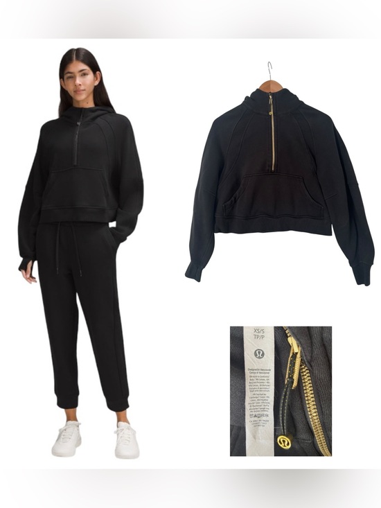 lululemon athletica Tops - Lululemon Scuba Oversized Half-Zip Hoodie